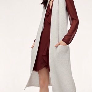 Aritzia Wilfred Olivie sleeveless sweater - XS